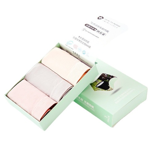 Boxed gold box/shea/latex seamless women's underwear/senseless 3.0 men's underwear] large powder box set underwear
