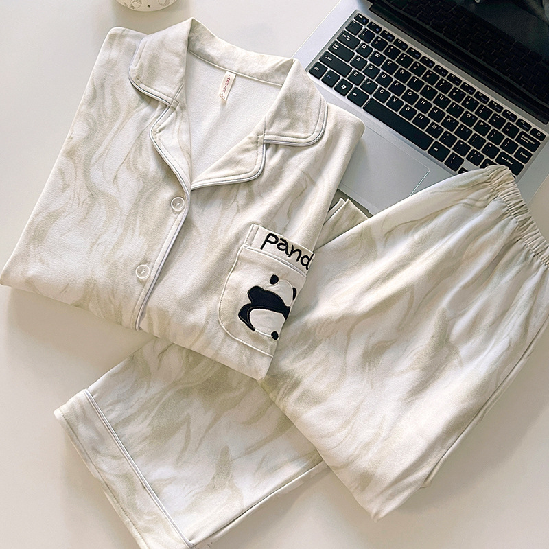 Velvet demi-season cartoon pijama