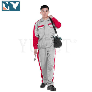Manufacturer Customized Cotton Work Clothes, Auto Repair Clothes, Sample Processing, Mechanical and Electrical Maintenance Work Clothes, Customized Labor Insurance Clothes Wholesale