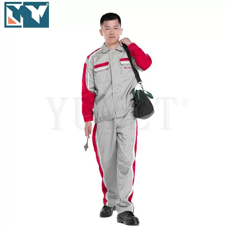 厂家订做棉工作服汽修服来样加工机电维修工作服定制劳保服批发