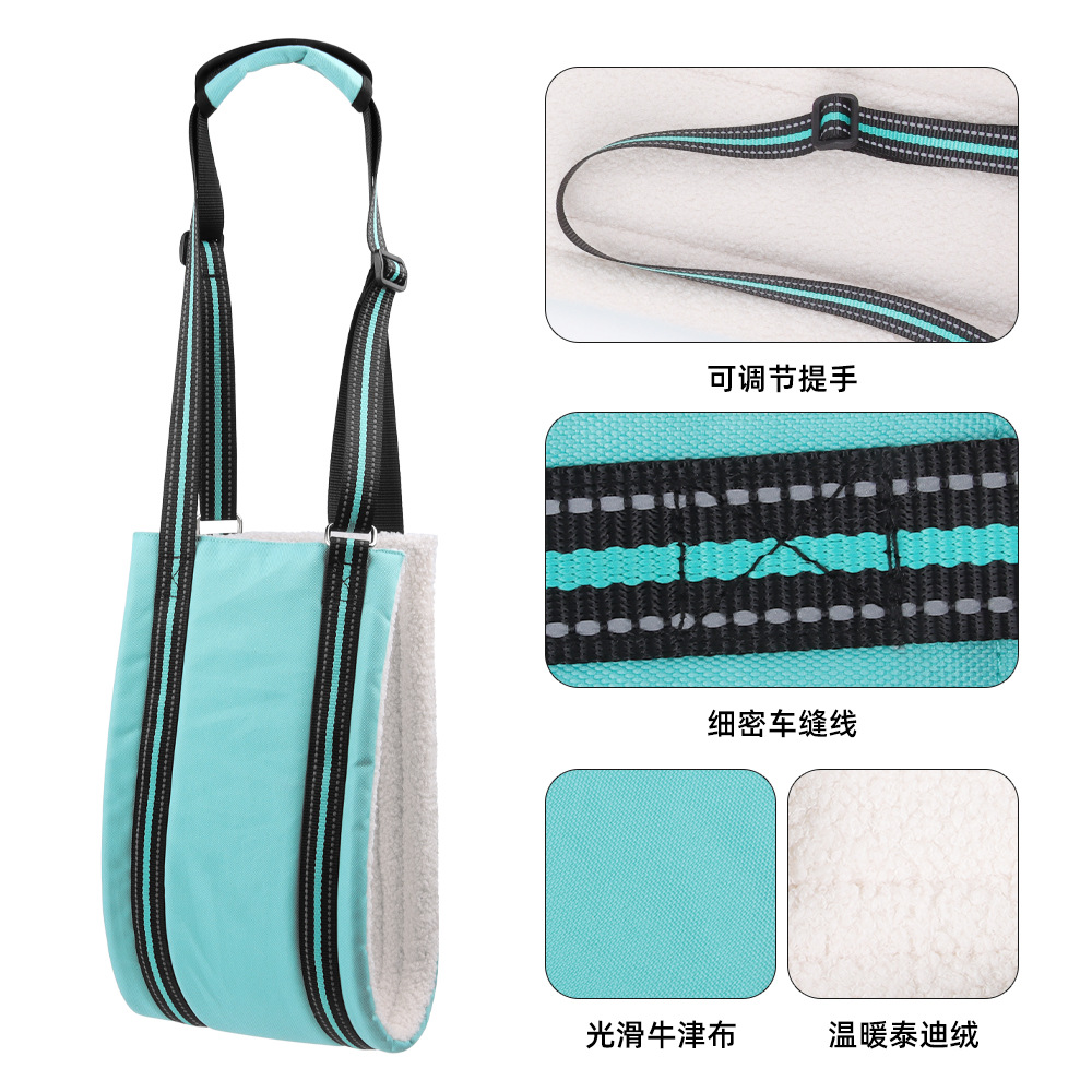 Ayuda para mascotas explosiva de Amazon con correa para perros mayores, entrenamiento de rehabilitación para perros ajustable, correa para el pecho al por mayor