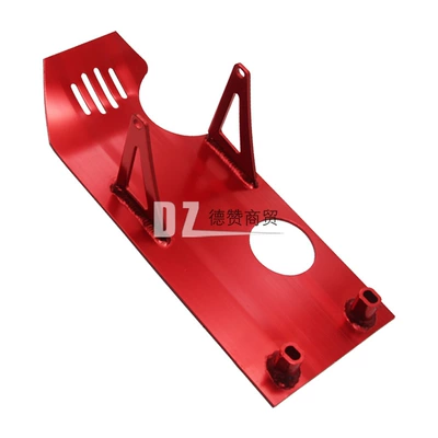Off-road Motorcycle Modification Accessories Electric vehicle fender - red