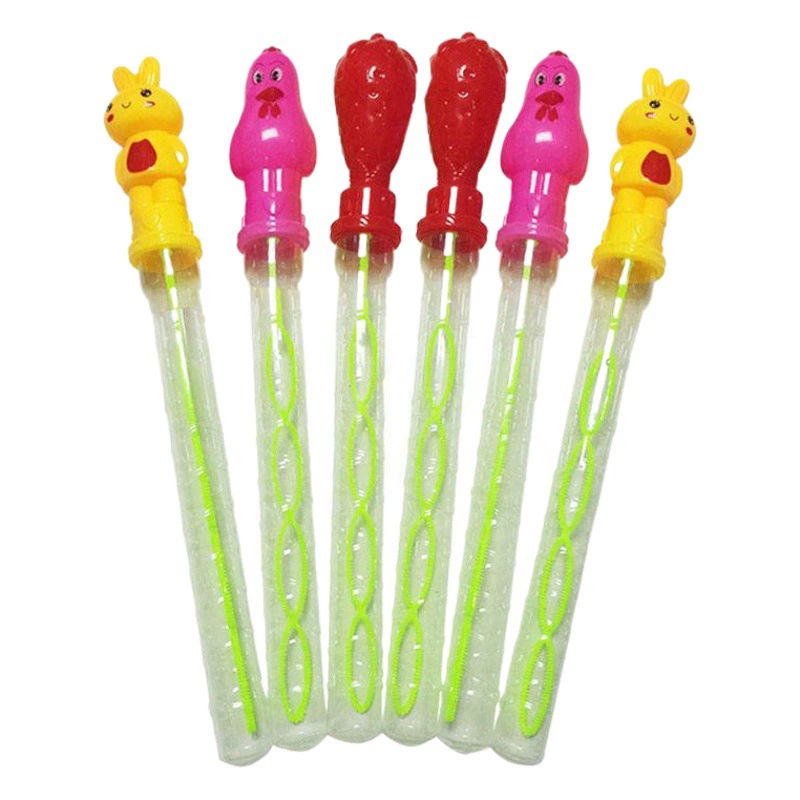 38 см мультфильм пузырьковая палочка пузырь вода большой западный меч пузырь игрушка родитель-ребенок игрушки на открытом воздухе оптом Бесплатная доставка