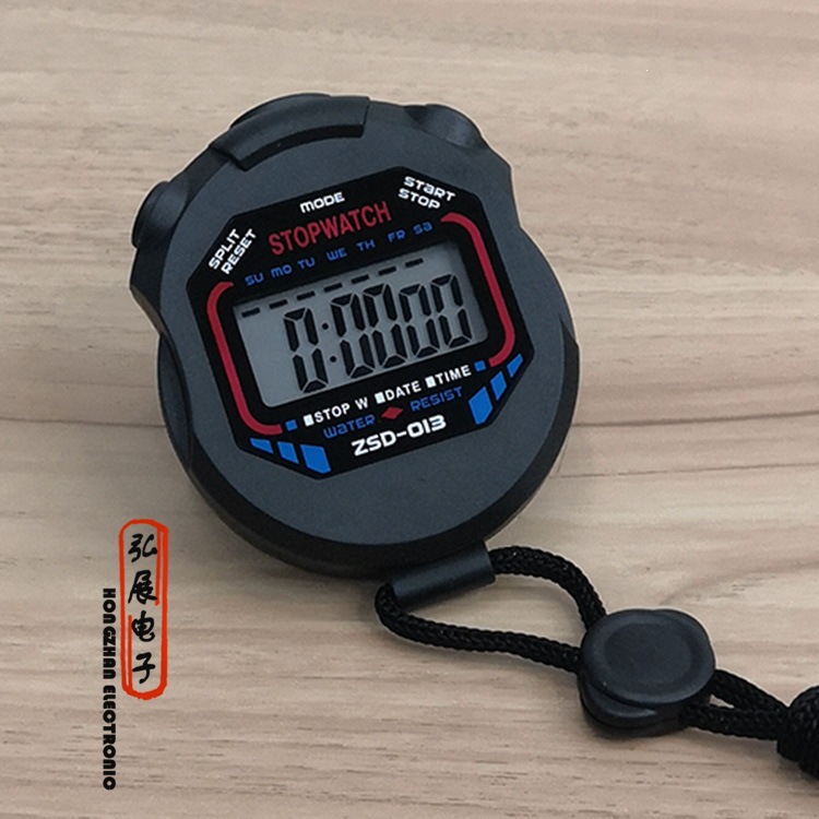 XX Lightning Supply Warehouse Electronic Stopwatch Two-Channel Multifunctional Sports Stopwatch Running Stopwatch Student Exam Stopwatch