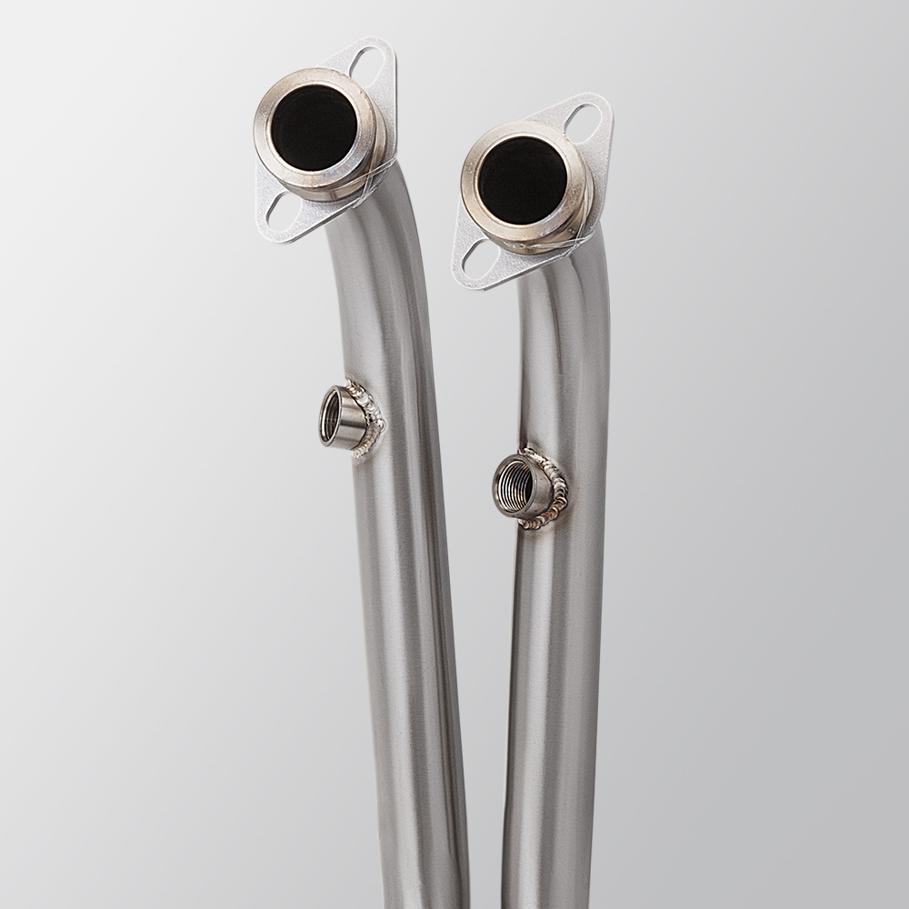 Motorcycle Exhaust Pipe Refitting Excelle 321R 321RR Stainless Steel Front Section and Tail Section suit Non-destructive Installation