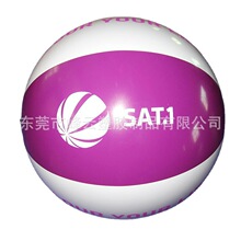 PVC充气广告球传统休闲玩具 TPU六片球 儿童戏水球