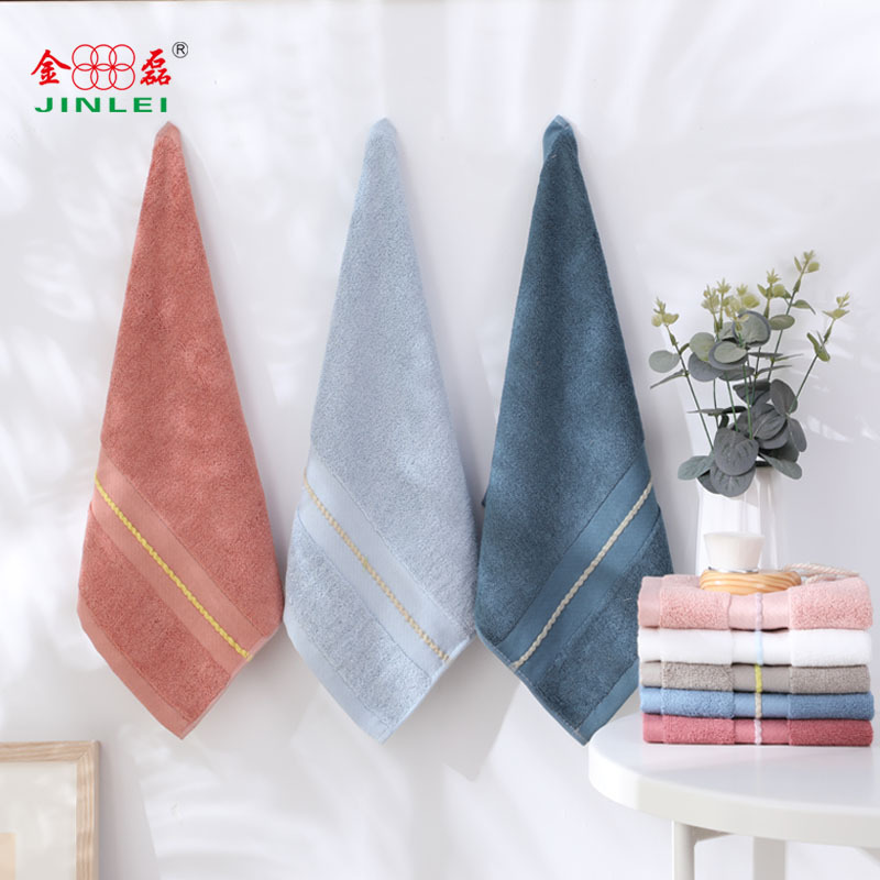 Strict selection bamboo fiber square towel face washing small square towel 34 * 34cm Children Baby small size bamboo towel soft than pure cotton