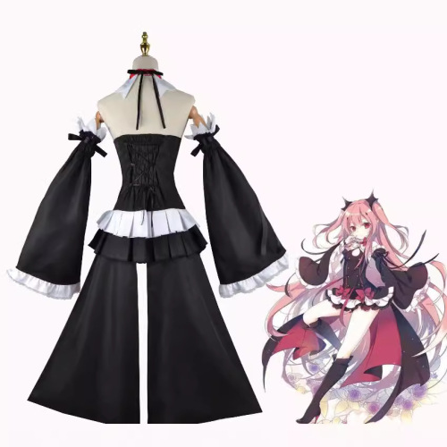 Seraph of the End Krullu Fei Niang Micah COS Costume Female Halloween Vampire Krullu Cosplay