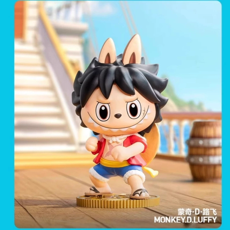 POP MART THE MONSTERS×Neon Nautical Series Фигурка слепая коробка LABUBU подарок