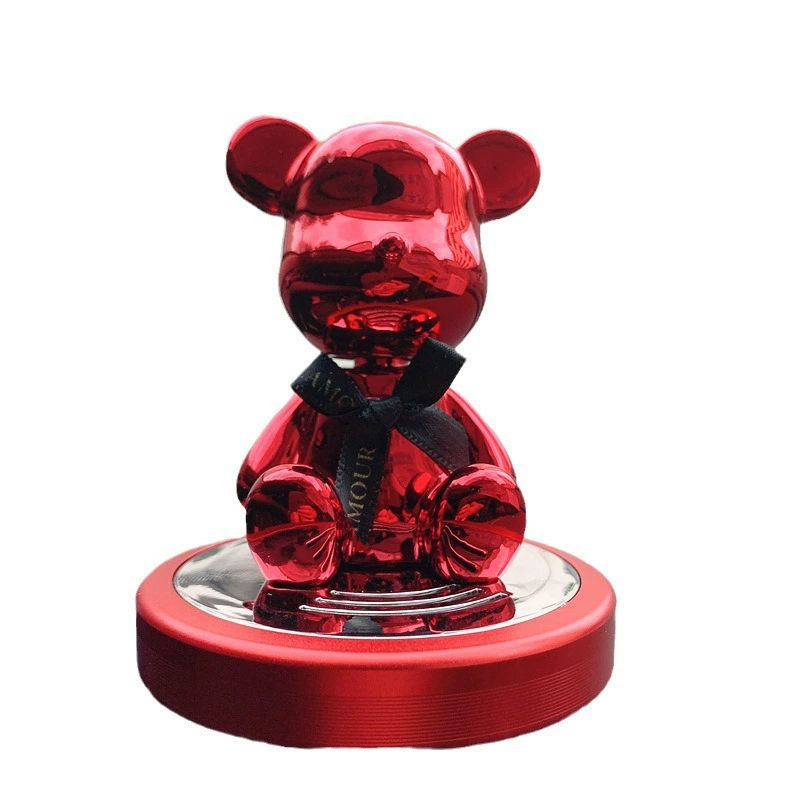 Мультяшный жестокий медведь автомобиль парфюмерное сиденье творческое гальваническое медведь ароматерапия милый автомобиль украшение центральной консоли