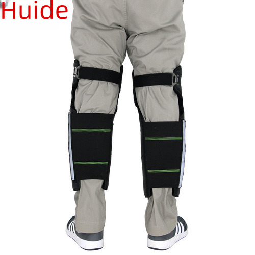 Leather Wool Motorcycle Knee Warmers Winter Riding Cold Windproof Electric Bike Knee Warmers Riding Warm for Men and Women