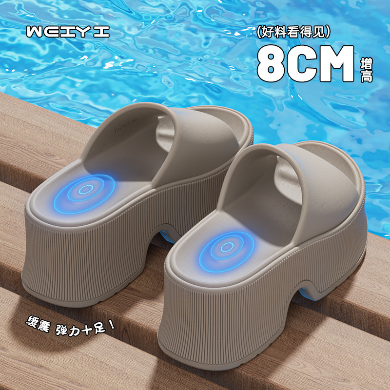 Women's summer women's slippers platform heels