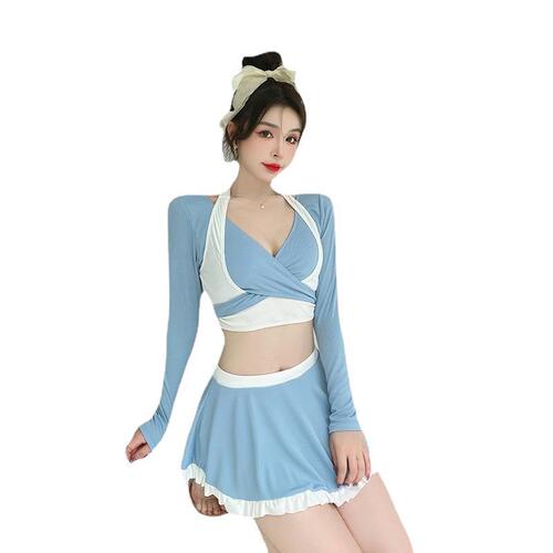 new swimsuit women's split sexy style pure desire women's summer swimsuit bikini, split swimsuit