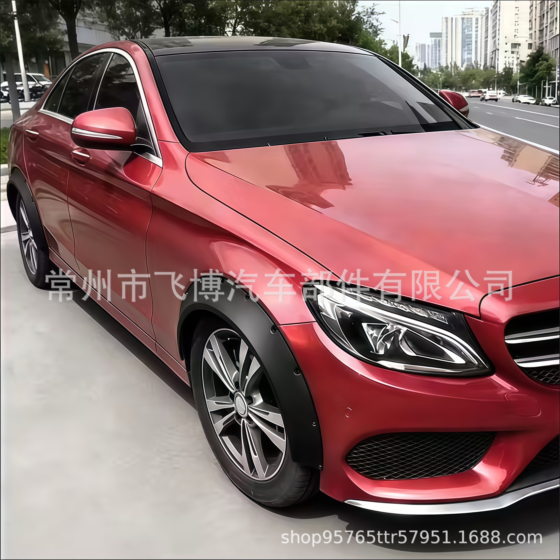 Upgraded version of car wide-body wheel arches, suitable for sedans, SUVs, and off-road vehicles, with arched widened wheel arches and fenders