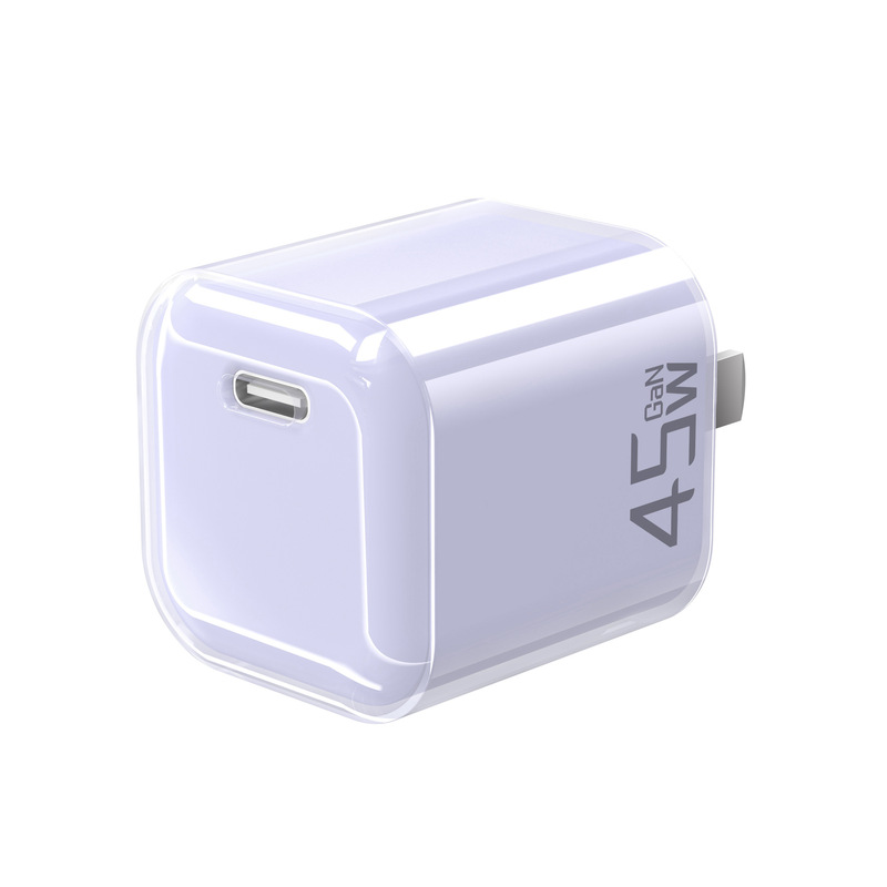3C認証取得済み カラフルな小型急速充電器 Apple 17対応 超急速充電 PD45W 携帯電話充電器|undefined