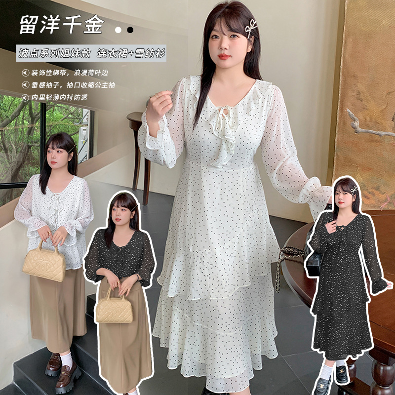  秋  XL-5XL 大きいサイズ トップス ワンピース