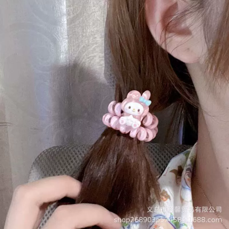 Cartoon bracelet, telephone, cute hair rope for friend