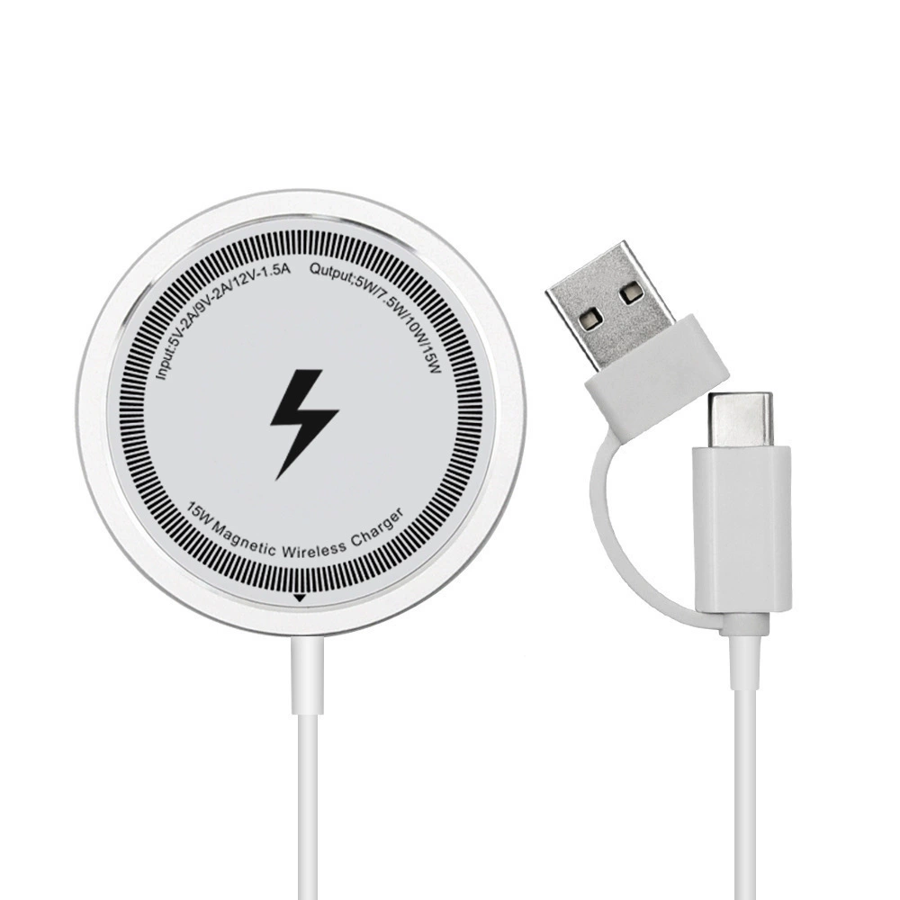 Apple, зарядное устройство, совместимо с мобильным телефоном, 15W, 2 в 1
