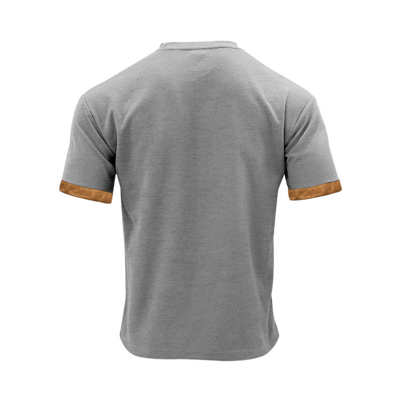 385g Weight Short Sleeve Sleeve Length Polyester Fabric Type Shorts Sets Sets Type 2 Pieces Set Quantity Casual Occasion Turndown Neckline Regular Fit Fit Type Color Block Pattern Summer Season Men's Gender Simple Style Style Men's Color Block Simple Style Turndown Short Sleeve Regular Fit Men's Sets 64