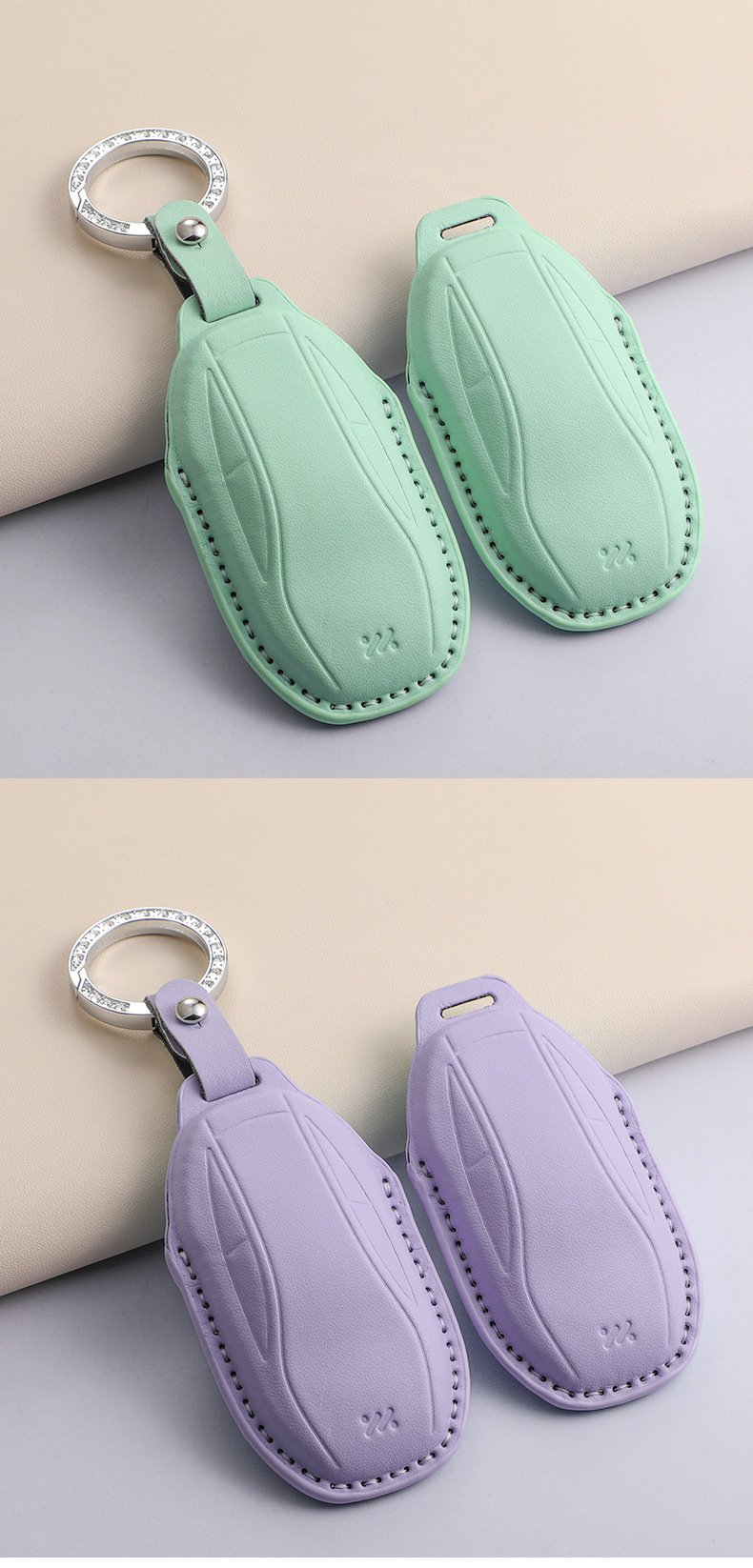 Suitable for Zhiji Car Key Cover L7 Remote Control Smart Key Ls7 Car Interior Green Key Protection Bag Buckle