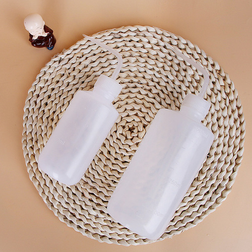 250ml 500ml meaty curved mouth pot, pointed mouth oil pot, laboratory cleaning bottle, pointed mouth elbow washing bottle