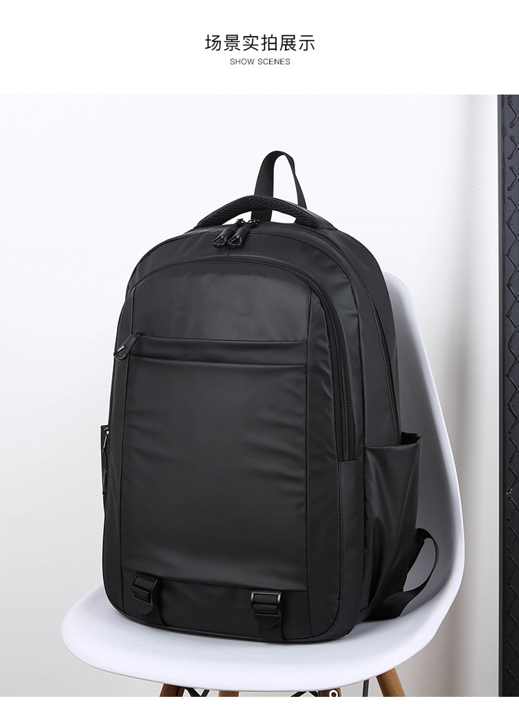 Cross-border wholesale commuting computer bags, large-capacity simple schoolbags for junior and senior high school students, foreign trade backpacks for men, Korean version business undefined