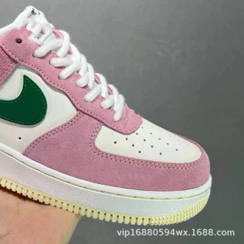 Кроссовки Air Force 1 '07 низкие, мужские и женские кеды низкого верха, классические белые туфли