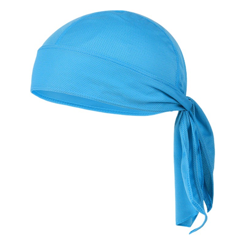 Sombrero de pirata de verano de secado rápido al aire libre deportes pañuelo que absorbe la humedad transpirable a prueba de sol pañuelo gorra de montar