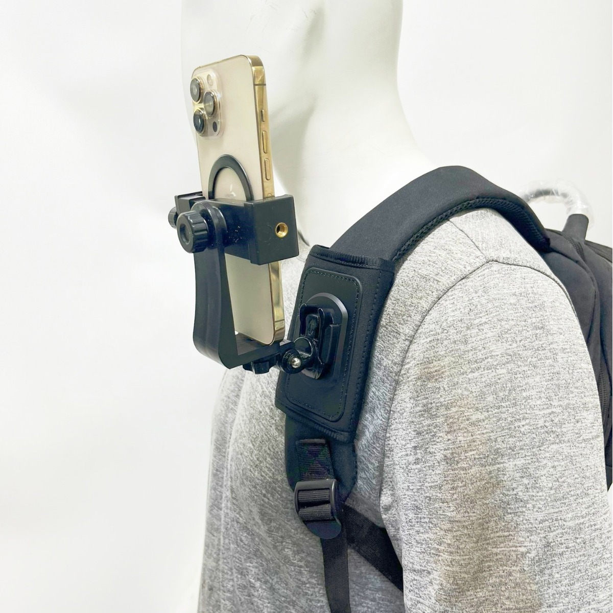 Gopro13 背包带 运动相机配件背包夹action双肩包肩带支架固定带