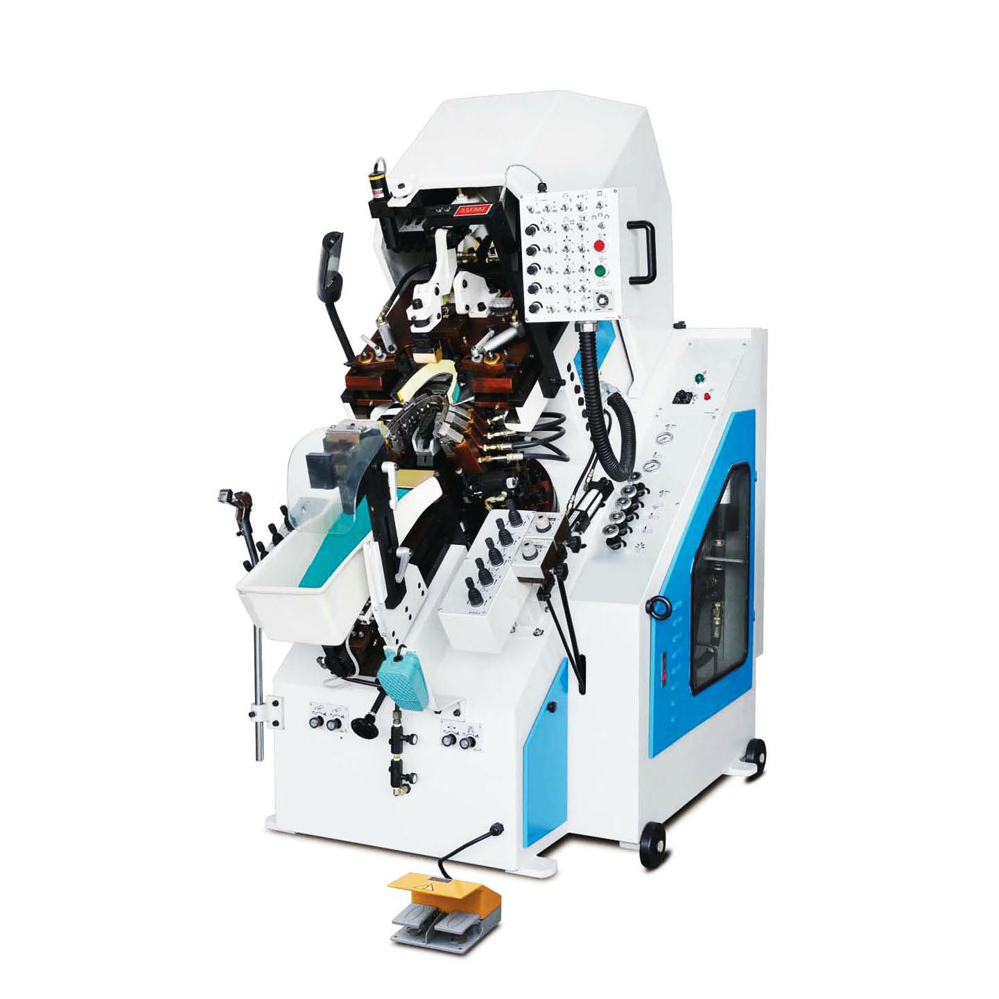 ��ѹ�Զ�ǰ�����צ��Ь��еֱ����