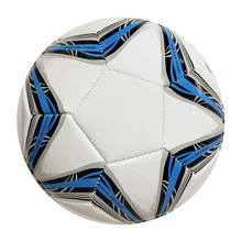 工廠批發 5號五角星世界杯足球 PVC發泡成人學生訓練比賽足球