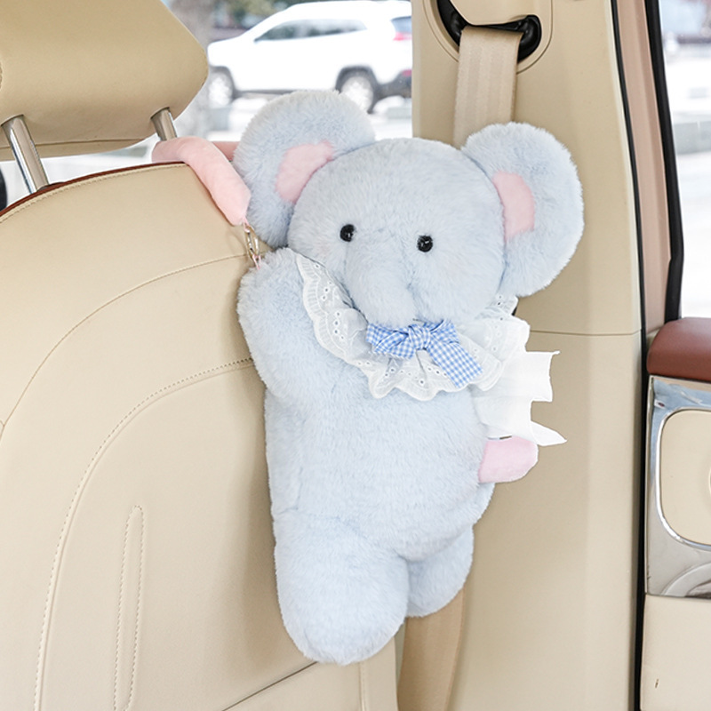 かわいい漫画の車のティッシュボックスぬいぐるみカーシートバックティッシュポンプインターネット有名人の車のティッシュボックス卸売|undefined