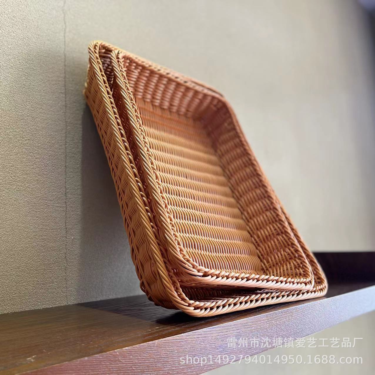 Organizador de caja de almacenamiento de escritorio del hogar cesta de almacenamiento Baño Cocina baño caja de plástico cesta de artículos diversos image 3