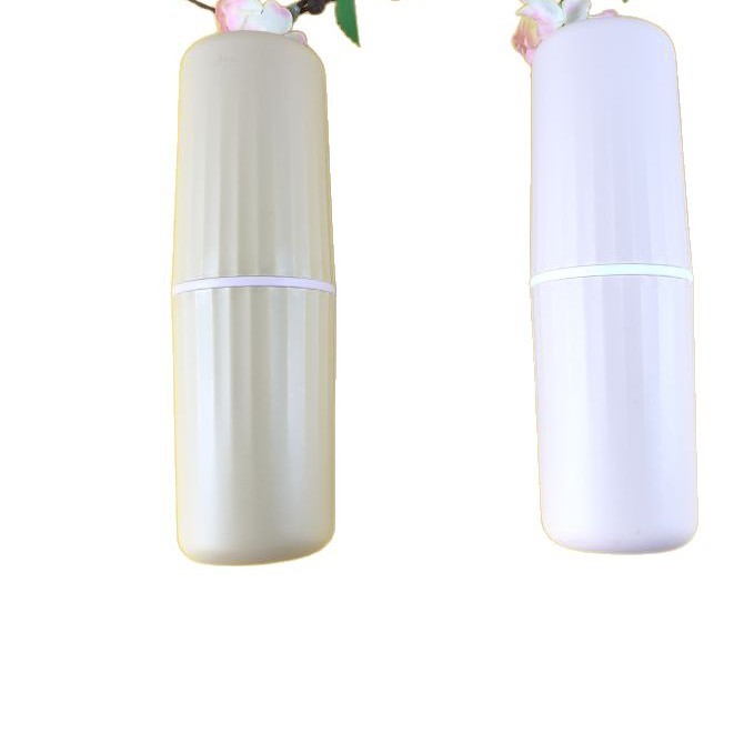Portable Travel Toothbrush Case With Cup And Storage Container_voghion.com