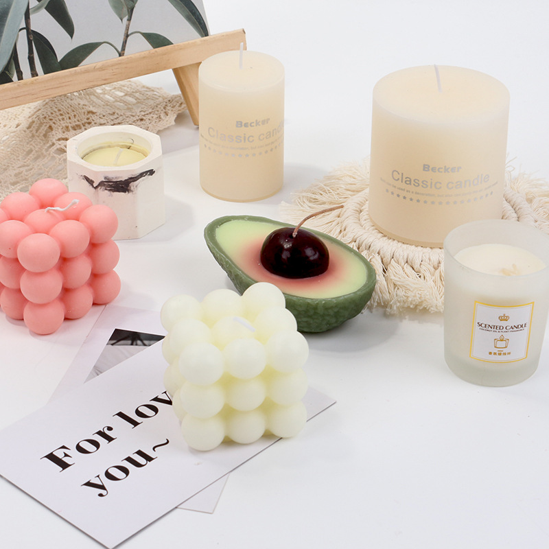 香薰蜡烛拍照道具ins蛋糕甜品饰品摄影背景装饰摆件布景拍摄道具