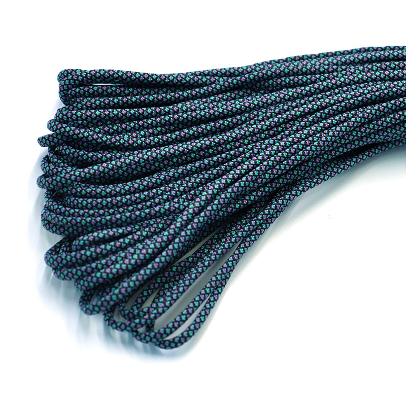 7-Core 4mm cuerda de paraguas al aire libre multifuncional montañismo paracaidista cuerda de tracción escapar equipo de salvamento cuerda de seguridad 31 m cuerda de paraguas