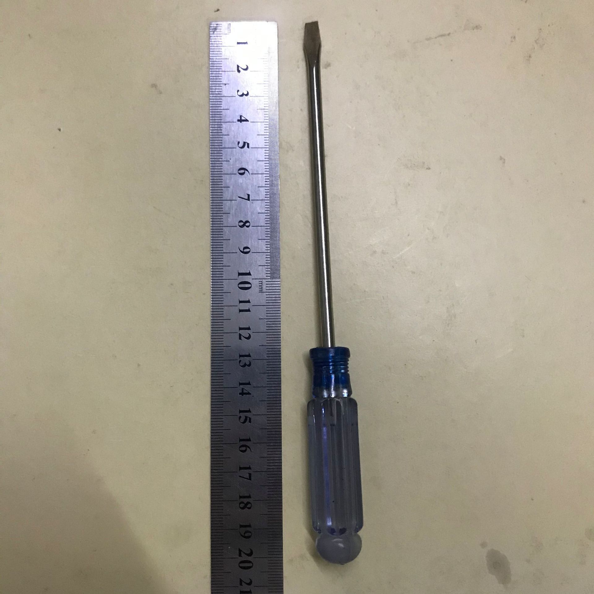 Fabricante de cristal lote destornillador transparente destornillador azul destornillador barato destornillador Cruz