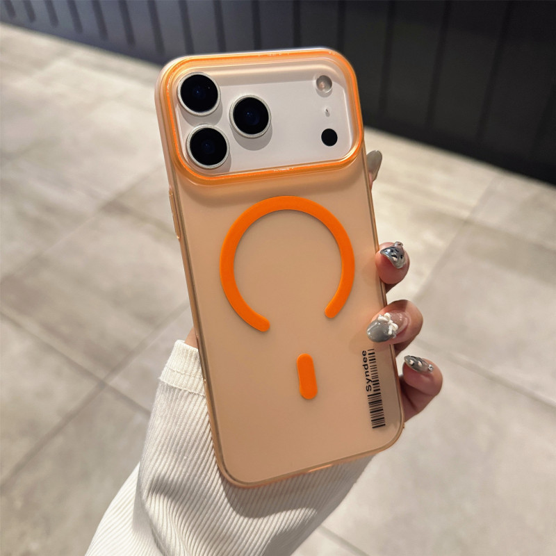 苹果17promax半透磁吸手机壳 iPhone16肤感磨砂15/14柔砂13保护套|undefined