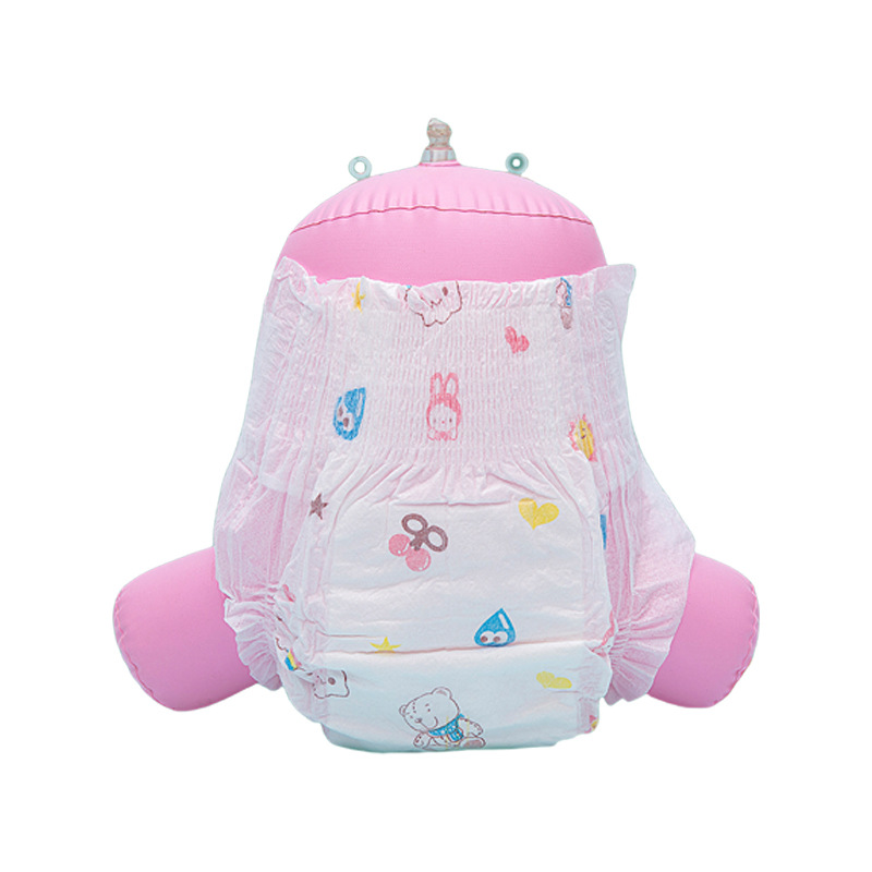 OEM wow pañales personalizados pañales ligeros y de succión instantánea pañales secos y transpirables pañales para bebés paquete de prueba