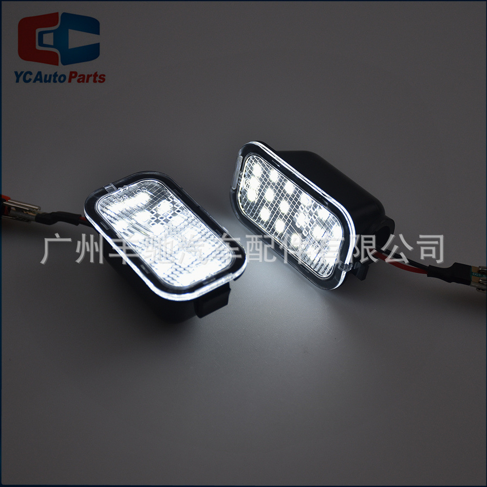 Aplicable a Cadillac Escalade Hybrid / Chevrolet Espejo retrovisor Lámpara de bienvenida Lámpara de suelo LED image 3