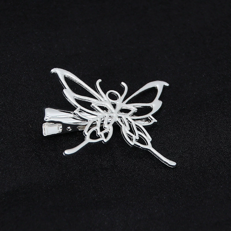 Алюминий бабочка-заколка — diy украшение для волос в ханском стиле, электроник. золото и серебро, разные виды зажимов