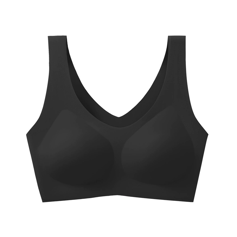 Foundation, summer wireless bra, supporting underwear, T-shirt, tank top, no trace, beautiful back