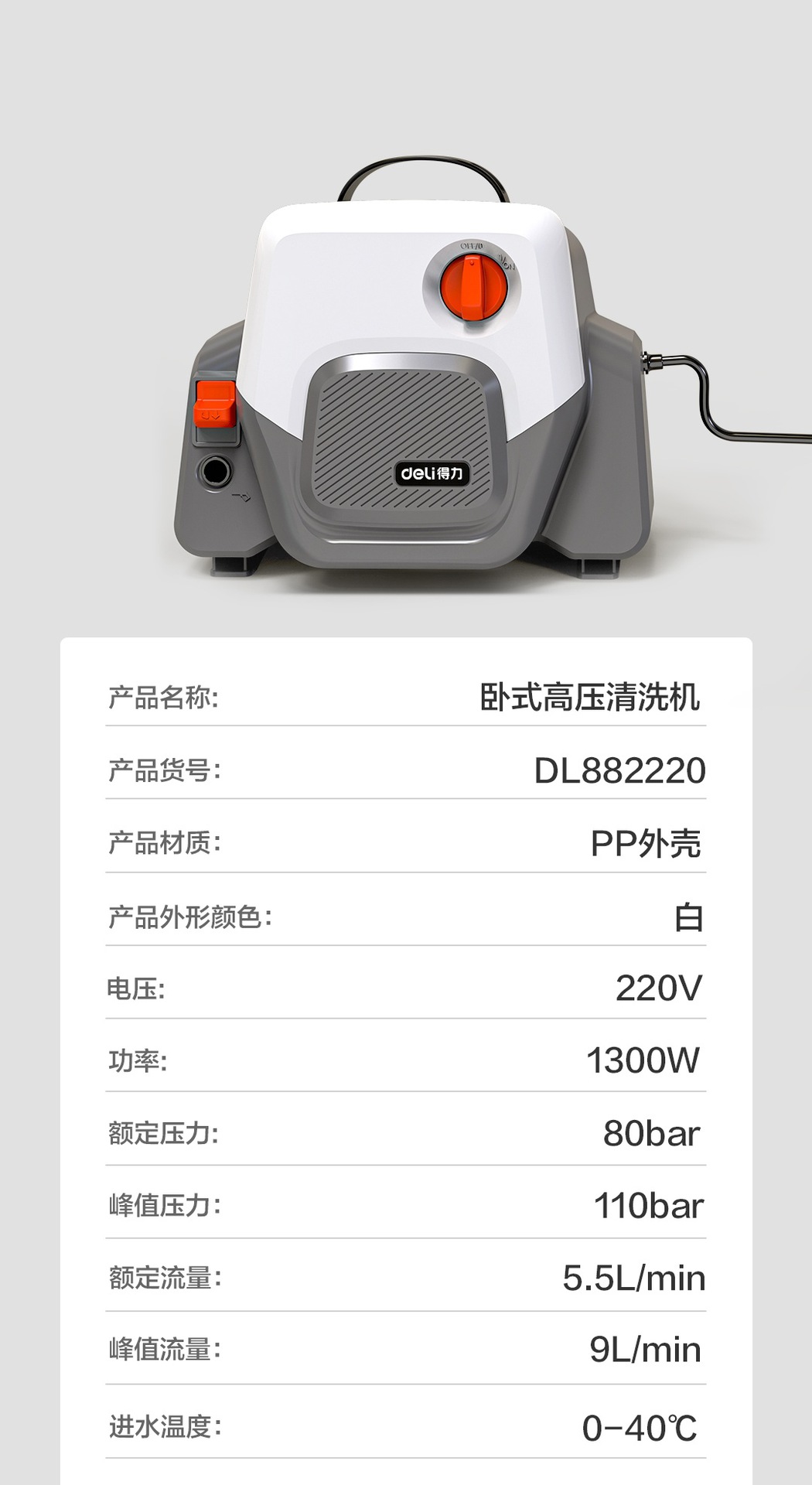 Powerful High-Pressure Car Washer for Home Use, Portable Water Gun, High-Power Car Cleaning Tool