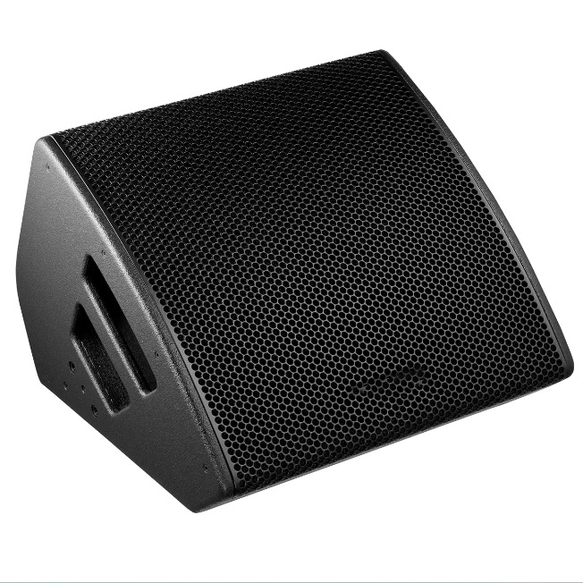 12 pulgadas de sonido de retorno al aire libre conferencias profesionales plaza bar sonido matriz de línea sonido escenario altavoz