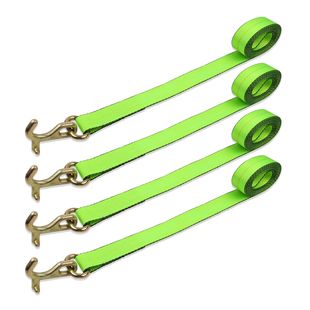 Cargo Tie down Rescue Vehicle Strap Fastener Trailer Rope Tie down Strap