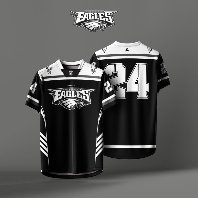 New Amazon foreign trade cross-border NFL American ball uniform team ball clothes 3D printed T-shirt short sleeve men's clothing