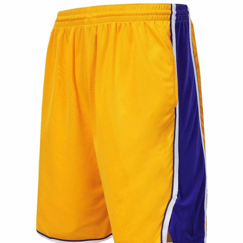 Lakers Basketball Pants Kids Adult Team Game Training Pants Bilateral Pocket 2XS-5XL Lakers Basketball Pants Kids Adult Team Game Training Pants Bilateral Pocket 2XS-5XL