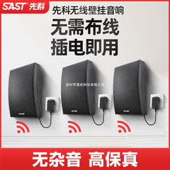 先科无线蓝牙壁挂式音响店铺专用重低音会议吸顶超市餐厅商用音箱