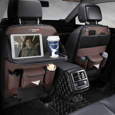 Car table board, Suitable for Volvo - upgraded-volvo-with-table-board-mocha-brown-2