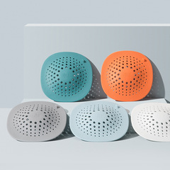 Washbasin sink drain plug, bathroom floor drain cover, toilet sewer seal plug, round filter mesh